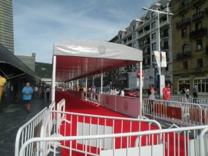 a view of the red carpet